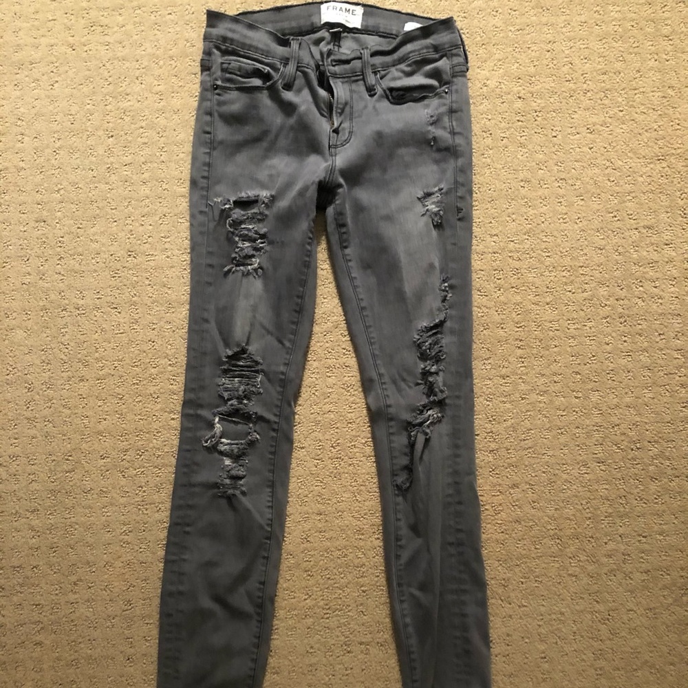 Super cute frame jeans